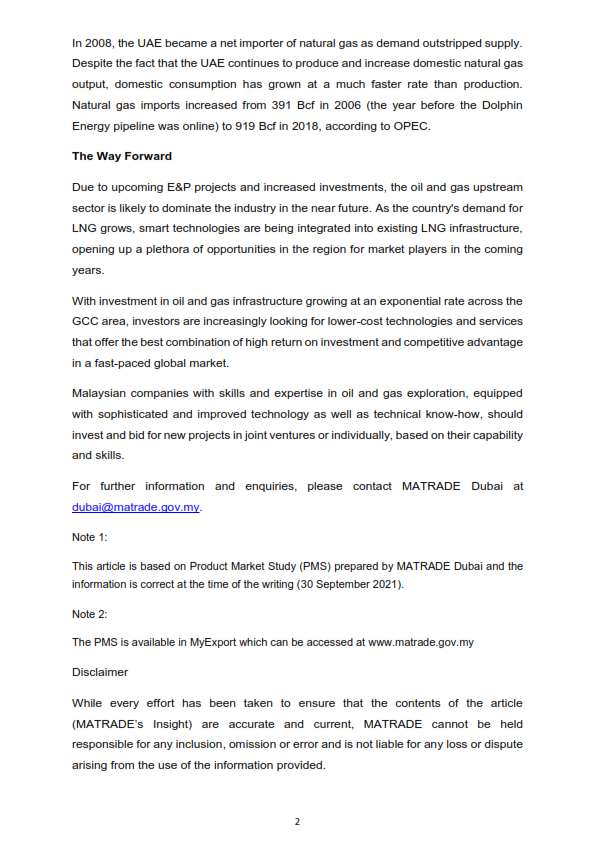 Article UAE Oil Gas Industry 002