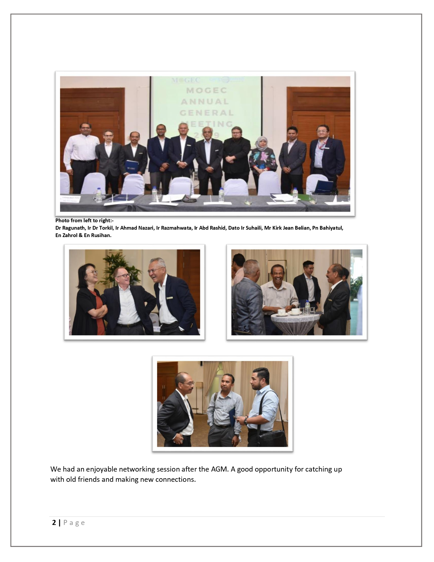 MOGEC President Message May 2019 2